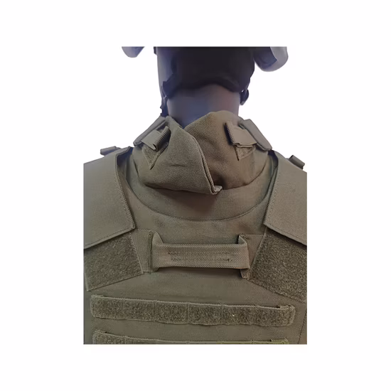 Gilet antiproiettile tattico nero morbido ad aria con doppio portapiatti sicuro