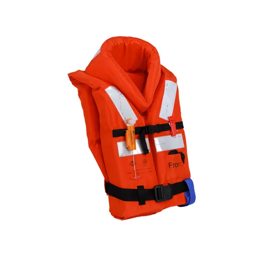 Giubbotto di salvataggio riflettente arancione personalizzato con giubbotto di salvataggio con fischietto salvavita